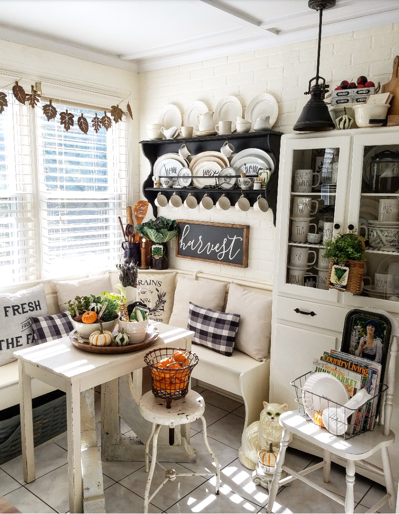 Follow The Yellow Brick Home - Beautiful Fall Home Tour Harvest Home ...