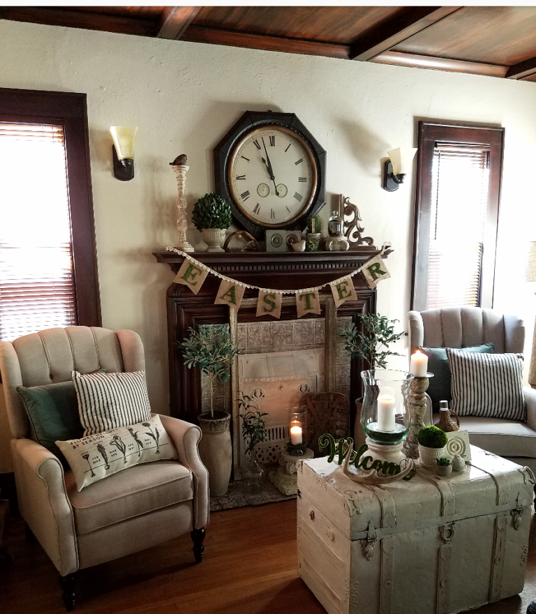 Follow The Yellow Brick Home - Beautiful Early Spring Home Tour Spring ...