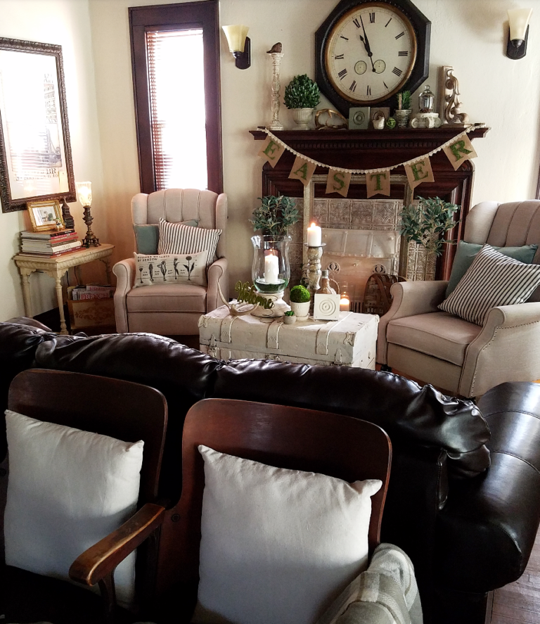 Follow The Yellow Brick Home - Beautiful Early Spring Home Tour Spring ...