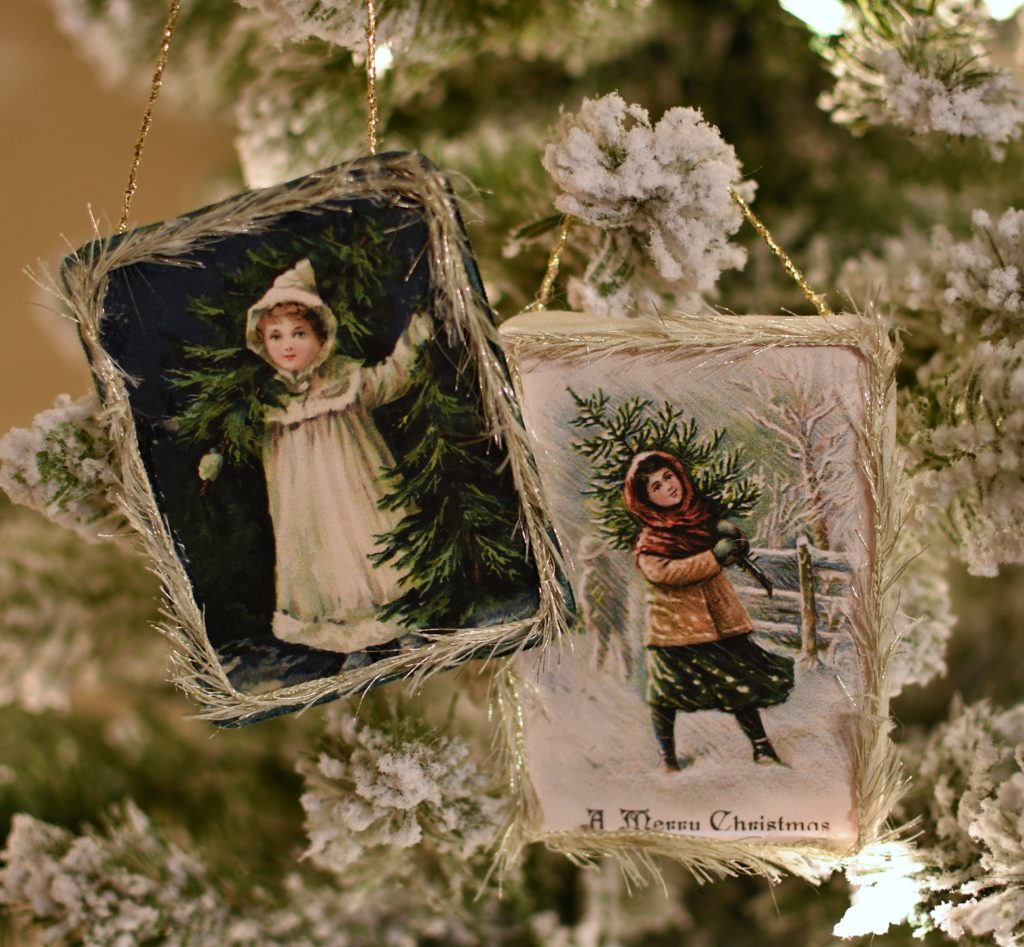 Follow The Yellow Brick Home  Charming DIY Victorian Style Christmas