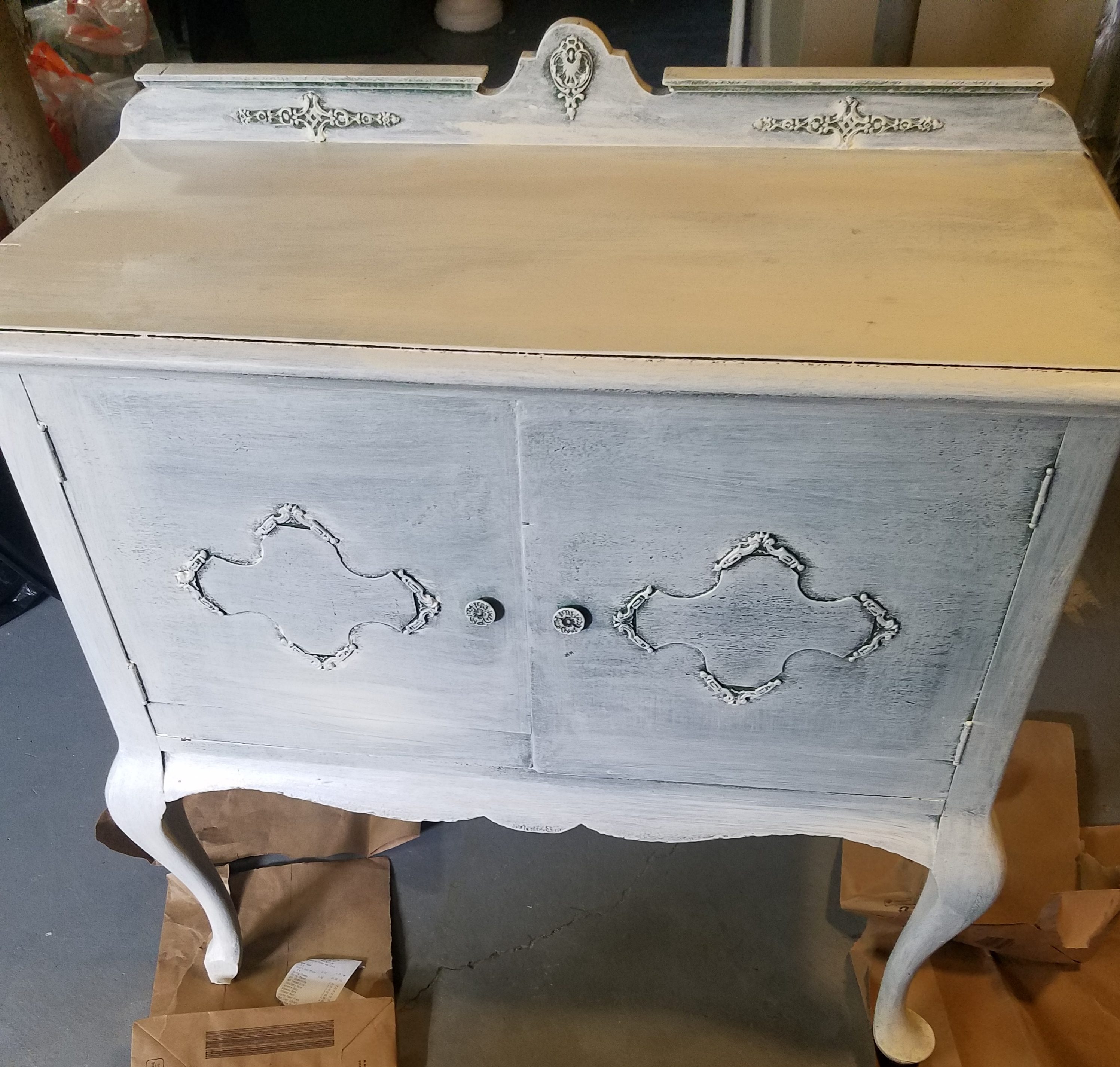 How To Make a Dresser Into a Vanity Tutorial - An Oregon Cottage