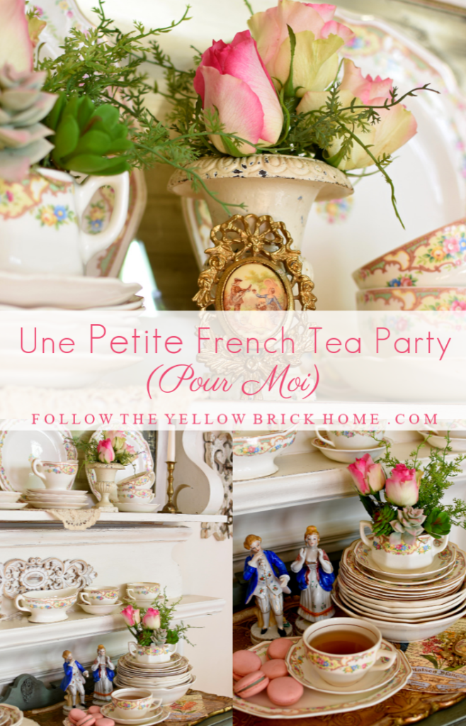 A little French Tea Party Vintage French Country Tea party inspiration