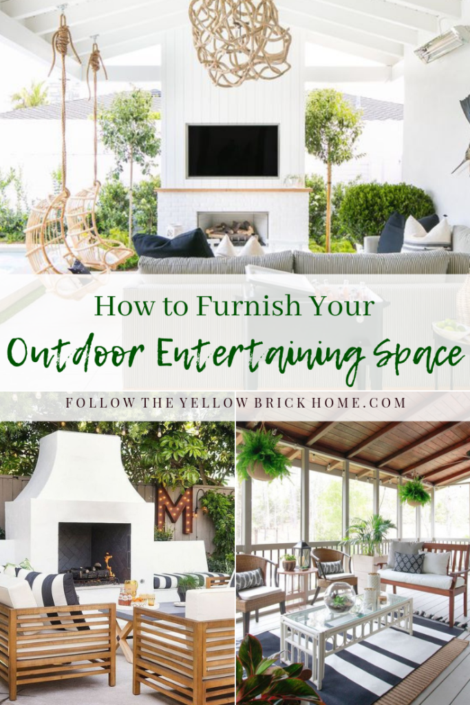 Follow The Yellow Brick Home - How To Furnish Your Outdoor Entertaining ...