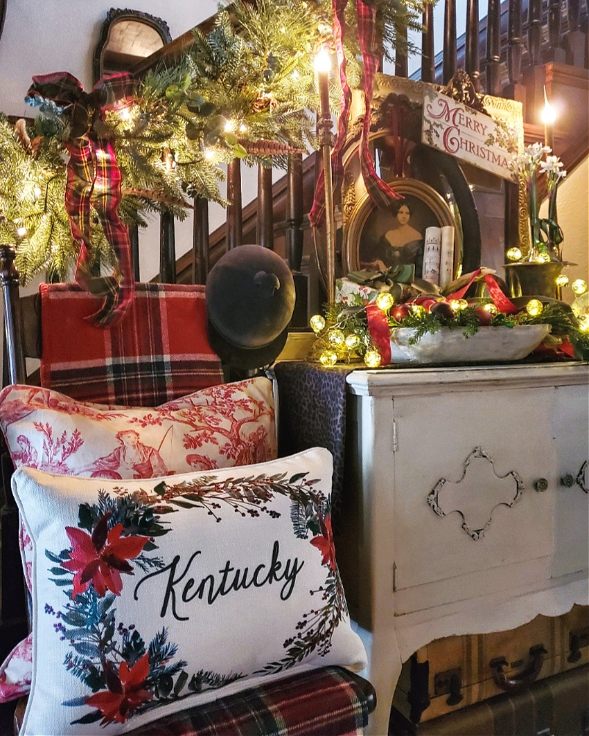 Buffalo Plaid Christmas Decor ~ White Arrows Home