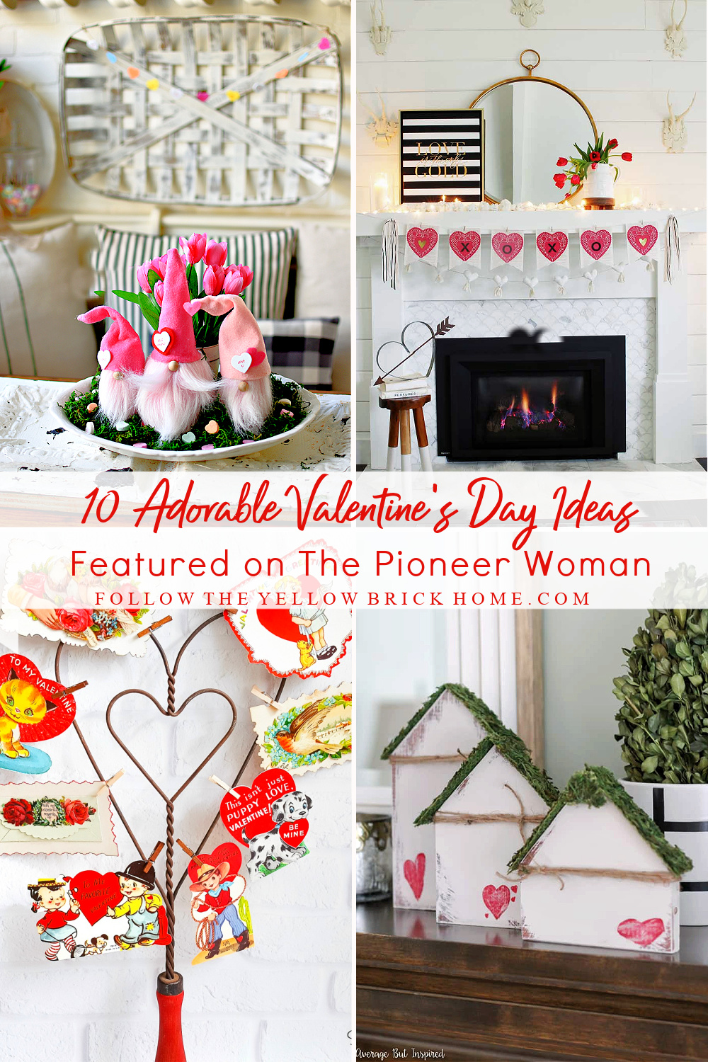 10 DIY Valentine's Day Craft Ideas 