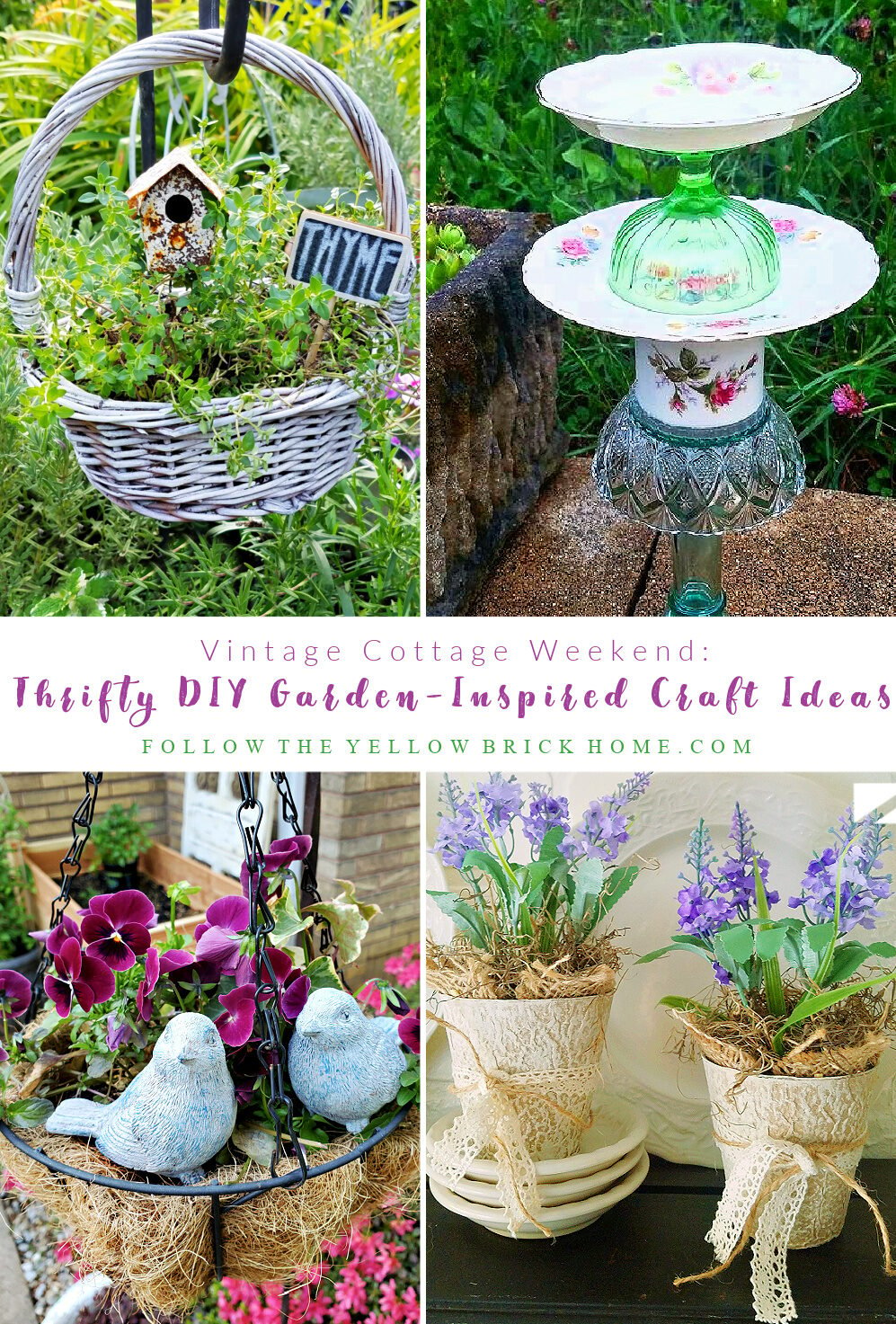 Garden crafts inspiration