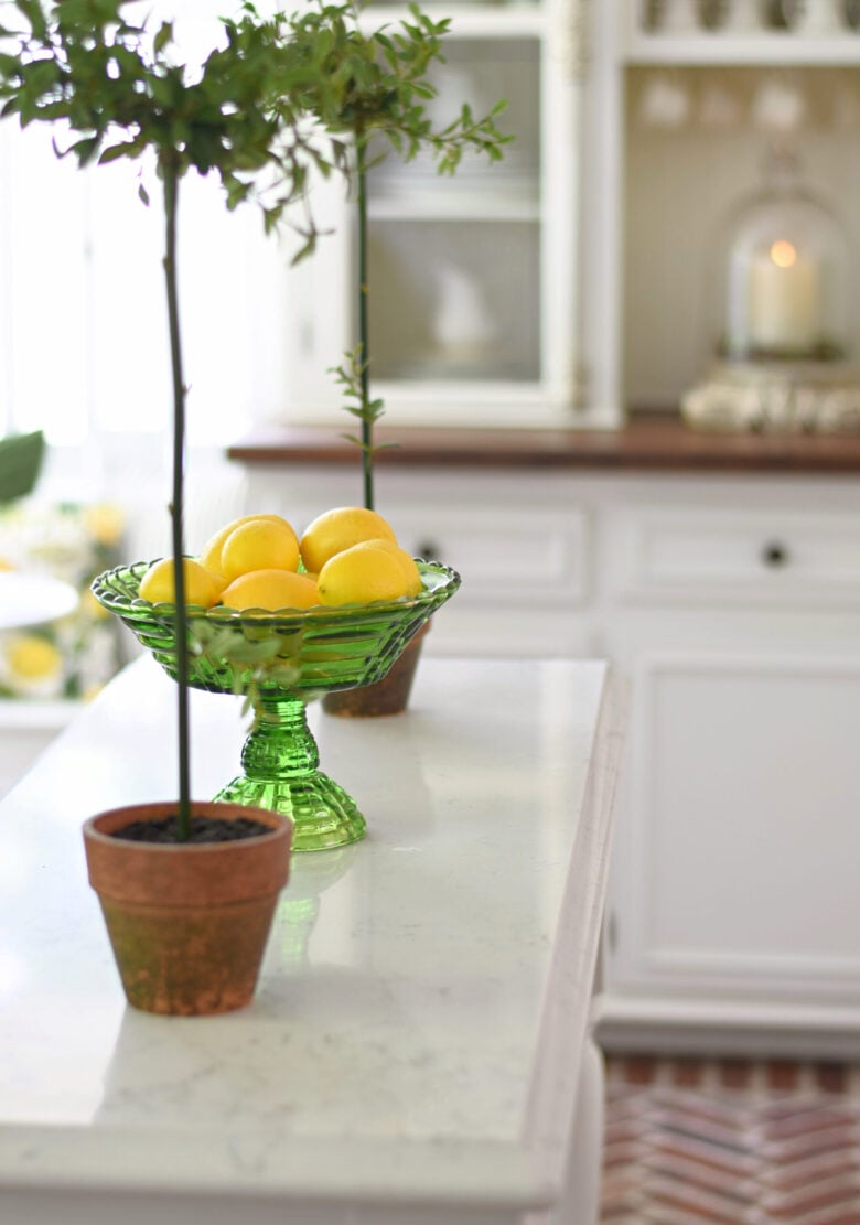 Yellow Kitchen Décor on Green Island - Soul & Lane